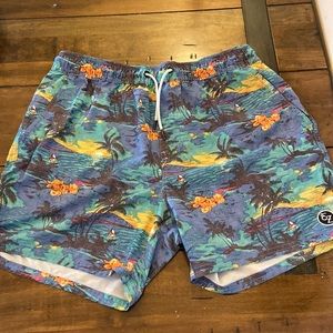 Ezekiel- Mens swim trunks - no liner - size 36 - 5” inseam